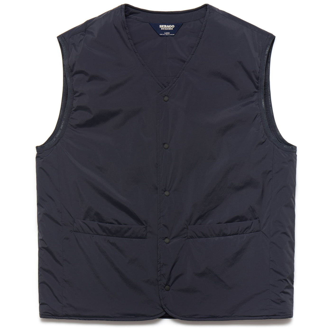 Jackets Man TUCKEDSL Vest BLUE MARINE Photo (jpg Rgb)			