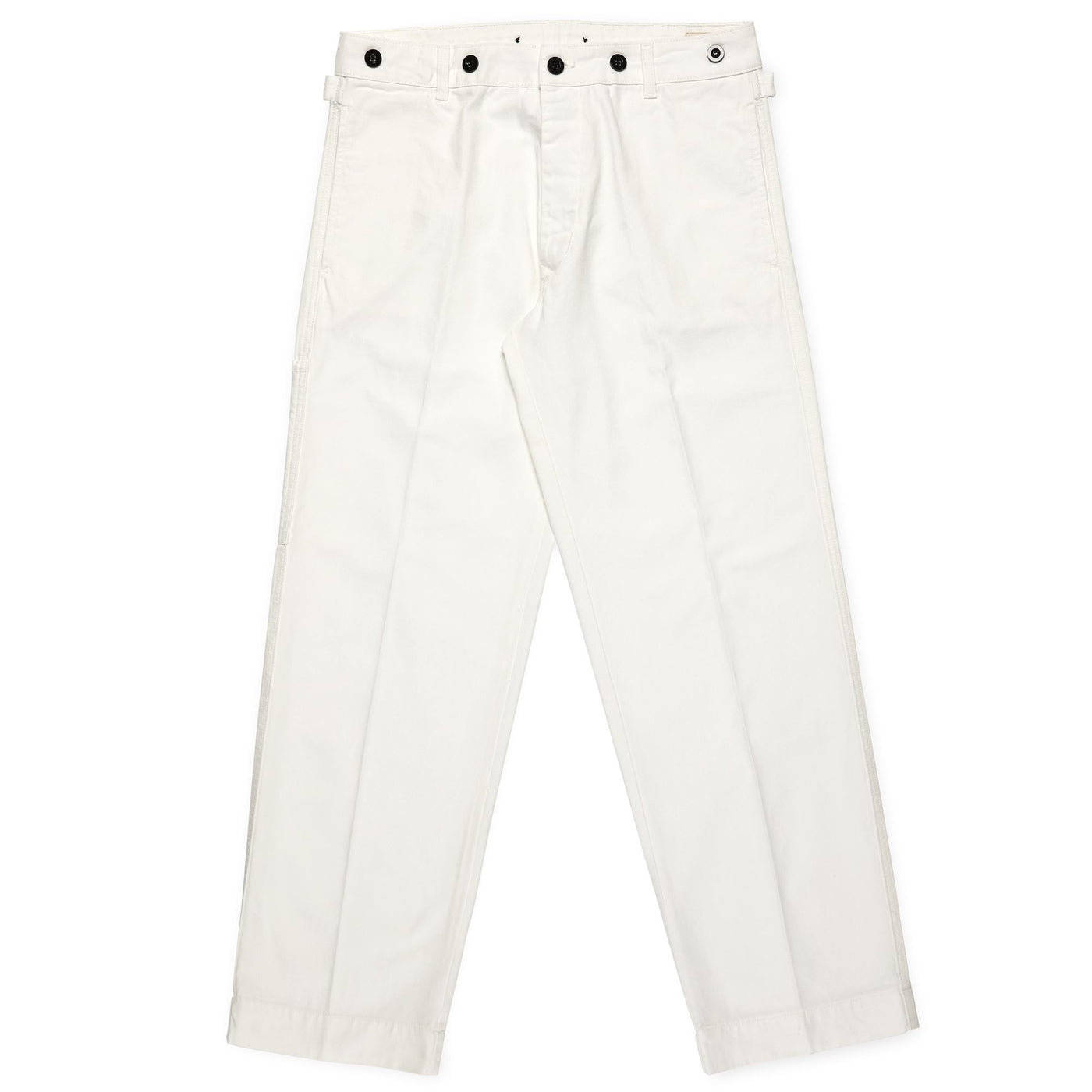 Pants Man STEVEDORE Fatigue WHITE NATURAL | sebago Photo (jpg Rgb)			