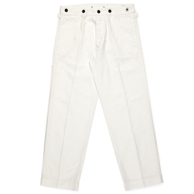 Pants Man STEVEDORE Fatigue WHITE NATURAL | sebago Photo (jpg Rgb)			