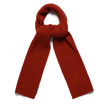 Scarves Unisex WARREN Scarf ORANGE REDDISH Photo (jpg Rgb)			