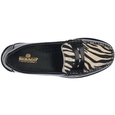 Moc Woman DAN VAMP WILD WOMAN Moccasin ZEBRA Dressed Back (jpg Rgb)		
