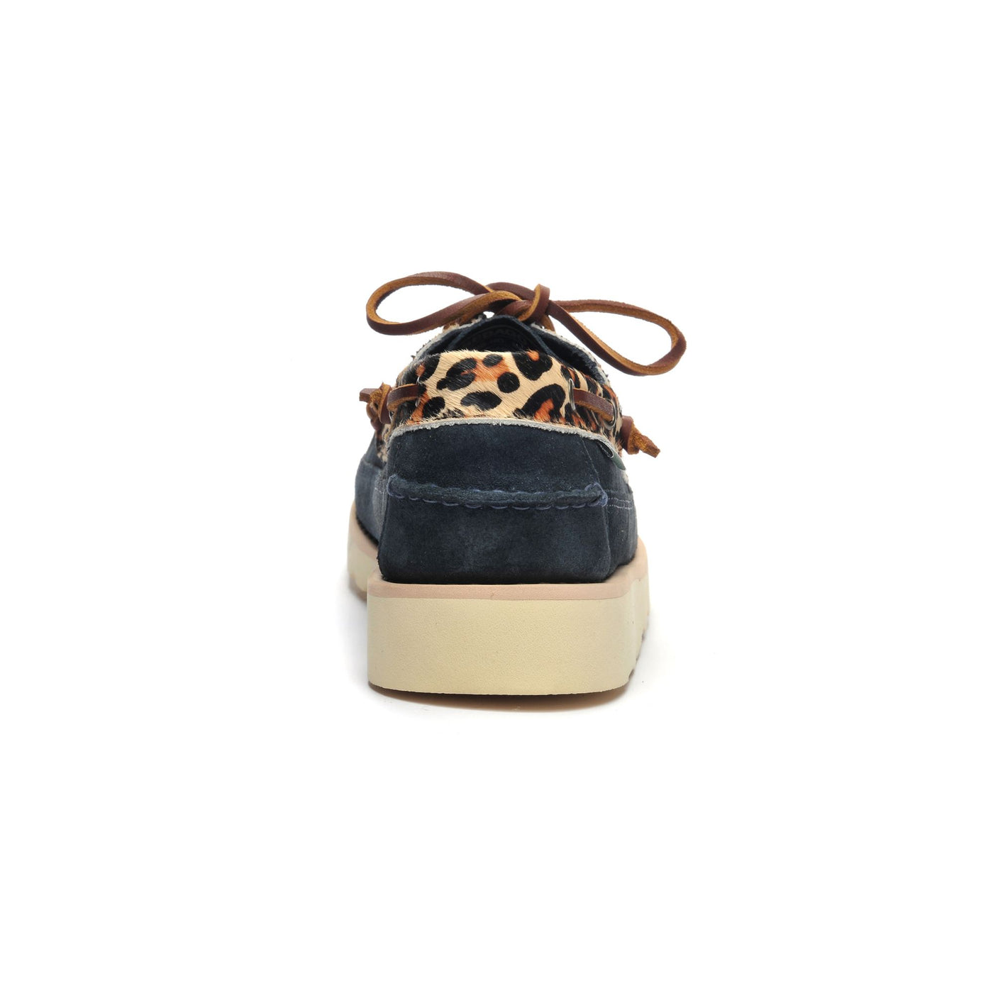 Moc Man KEUKA WILD Moccasin BLUENAVY-LEOPARD Detail (jpg Rgb)			