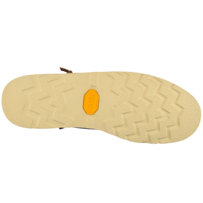 Moc Man KEUKA WILD Moccasin BLUENAVY-LEOPARD Dressed Front (jpg Rgb)	