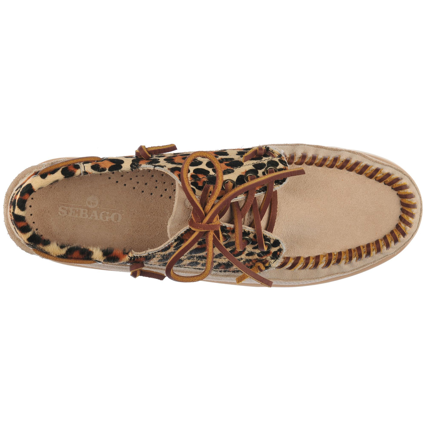 Moc Man KEUKA WILD Moccasin LTBEIGE-CHEETAH Dressed Back (jpg Rgb)		