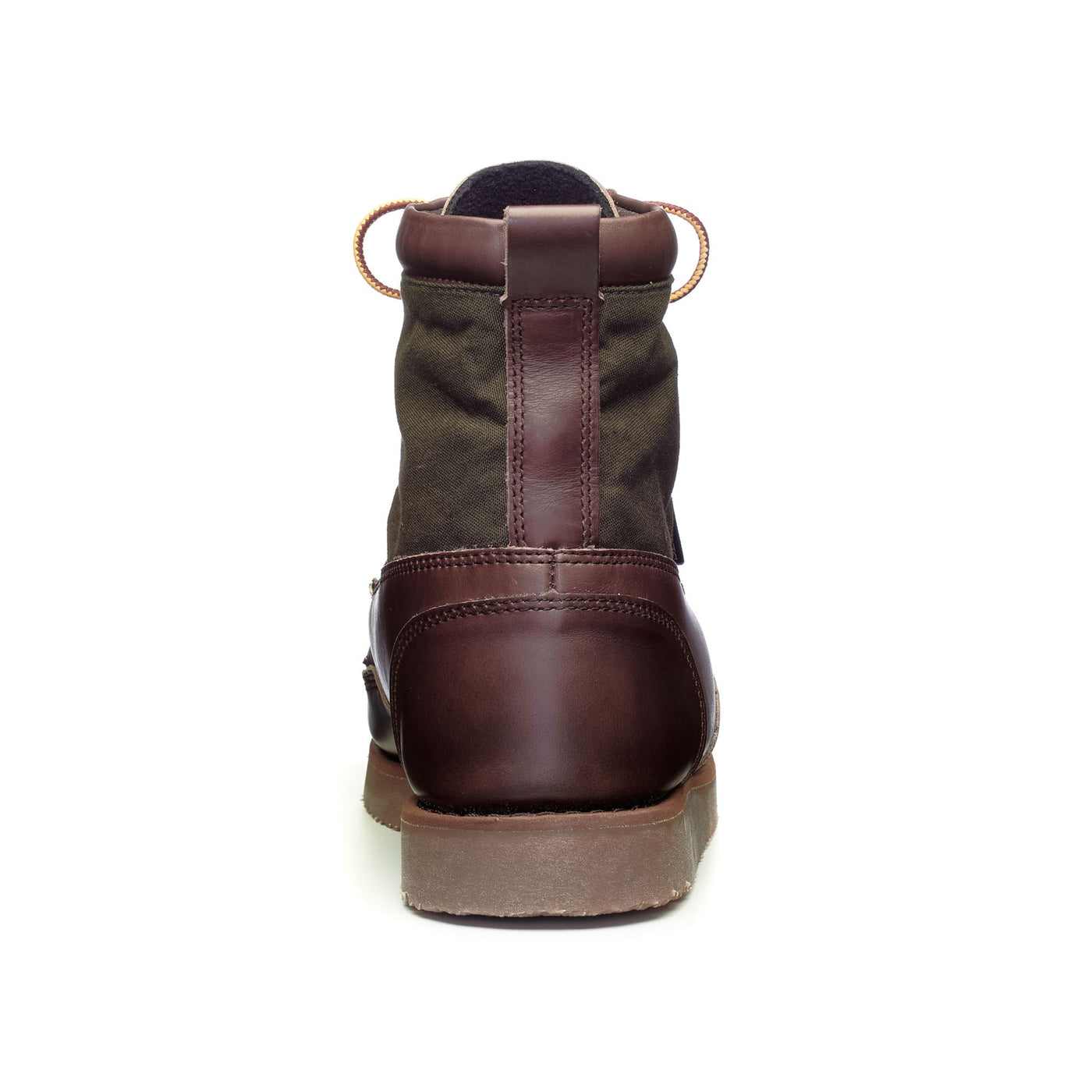 Moc Man ROGDEN BOOT MILLERAIN Mid Cut DKBROWN-OLIVE Detail (jpg Rgb)			