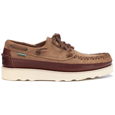 Moc Man KEUKA LEA CANOE MOC Moccasin BROWN COGNAC-BROWN-GUM REC Photo (jpg Rgb)			