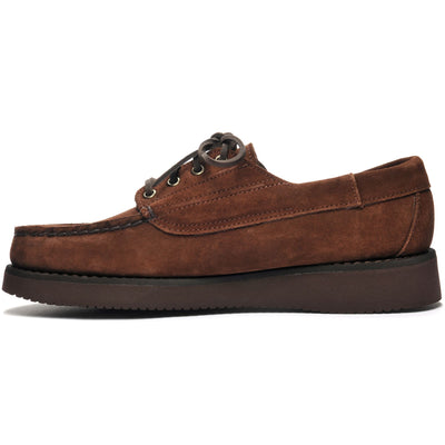 Moc Man ASKOOK SUEDE EVA Moccasin TOTAL DK BROWN Dressed Side (jpg Rgb)		