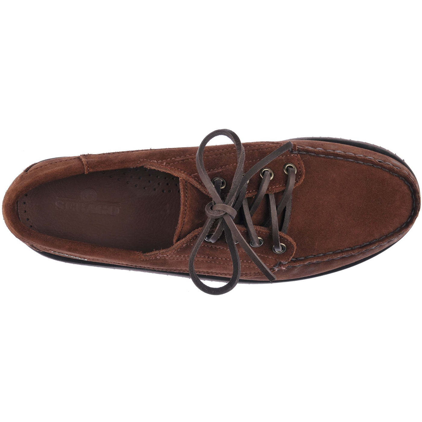 Moc Man ASKOOK SUEDE EVA Moccasin TOTAL DK BROWN Dressed Back (jpg Rgb)		