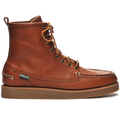 Moc Man MOOSE GUM Mid Cut BROWN | sebago Photo (jpg Rgb)			