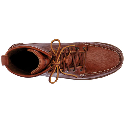 Moc Man MOOSE GUM Mid Cut BROWN | sebago Dressed Back (jpg Rgb)		