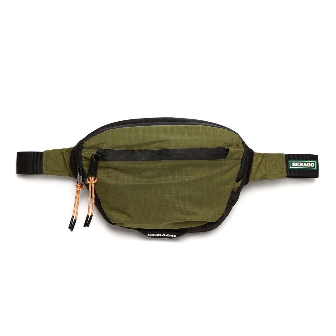Bags Unisex SANDYBAY SMALL Waist  Bag GREEN MILITARY-BLACK Photo (jpg Rgb)			