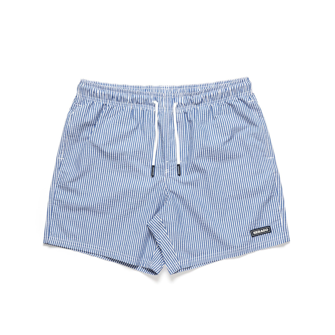 Bathing Suits Man BENDSEER Swimming Trunk WHITE-BLUE Photo (jpg Rgb)			