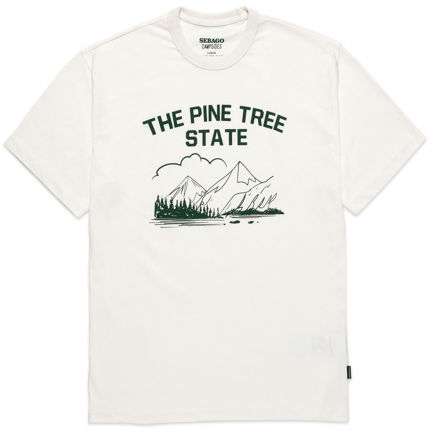 T-ShirtsTop Man THEPINESTATE T-Shirt WHITE NATURAL Photo (jpg Rgb)			