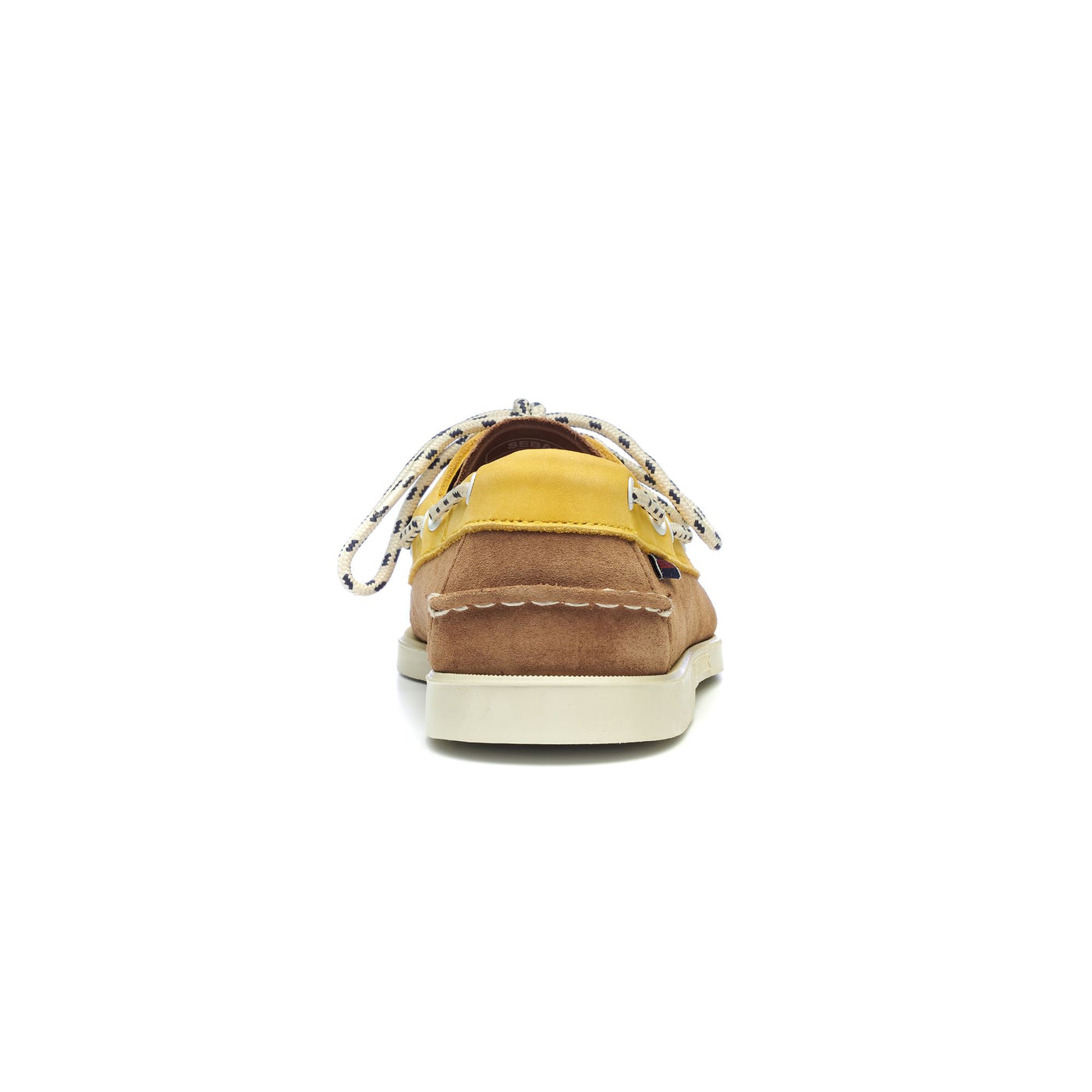 Docksides Man PORTLAND TILLER Mocassin YELLOWGOLD-COGNAC-WHITE Detail (jpg Rgb)			