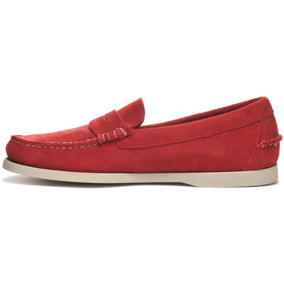 Moc Man DAN BOAT FLESH OUT Moccasin RED Dressed Side (jpg Rgb)		