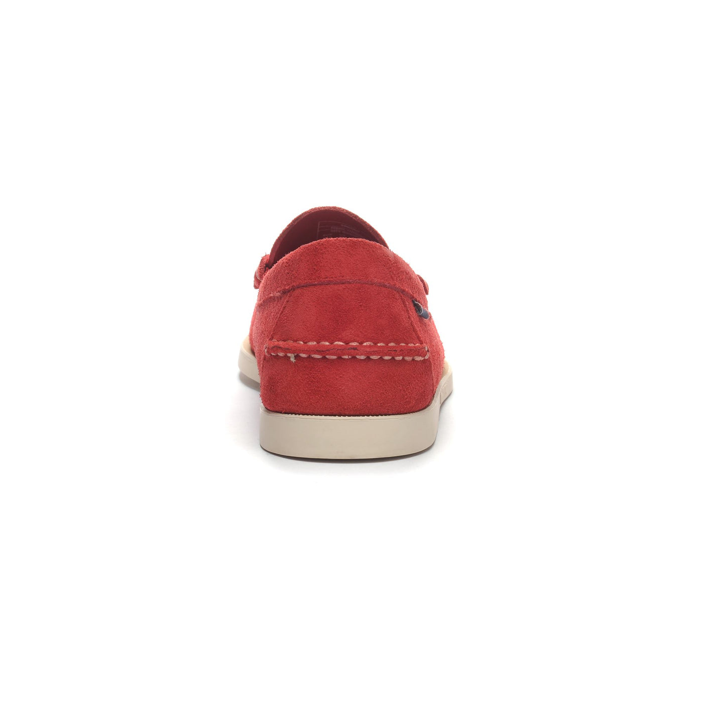 Moc Man DAN BOAT FLESH OUT Moccasin RED Detail (jpg Rgb)			