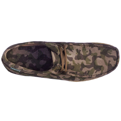 Moc Man KOALA CAMO Low Cut GREEN CAMO Dressed Back (jpg Rgb)		