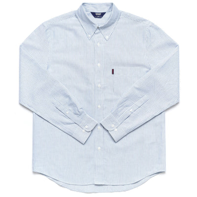 SHIRTS Man DOUBLING Button  Down BLUE-WHITE Photo (jpg Rgb)			