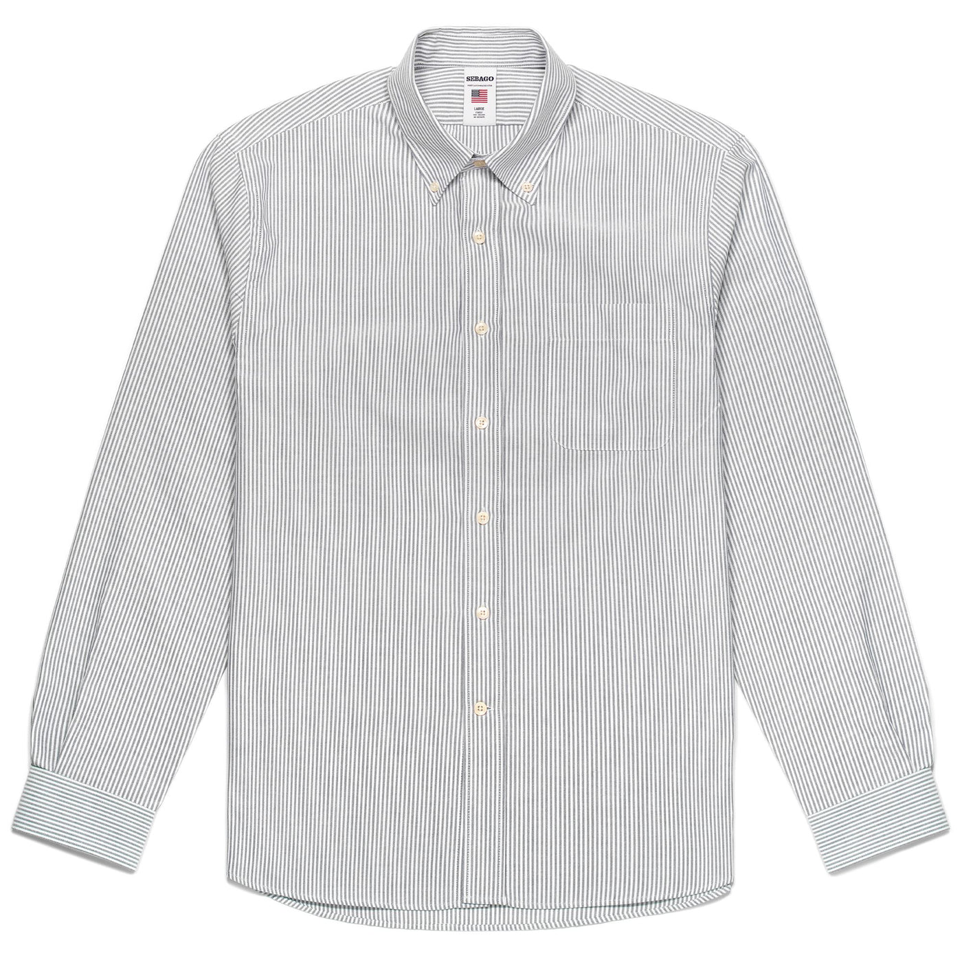 SHIRTS Man DOUBLING Button  Down BLUE-WHITE Photo (jpg Rgb)			