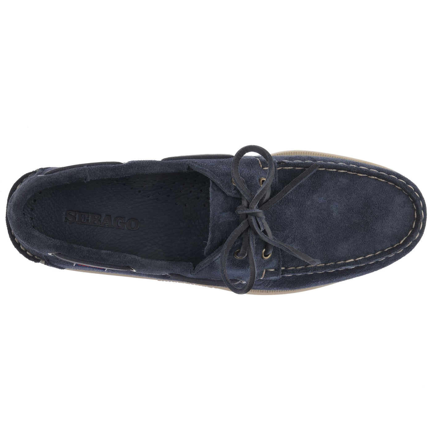 Docksides Man PORTLAND FLESH OUT Mocassin BLUE NAVY Dressed Back (jpg Rgb)		