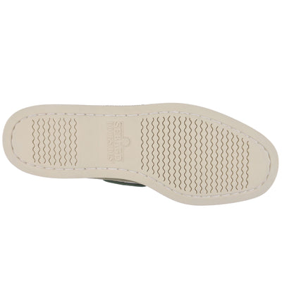 Docksides Man PORTLAND FLESH OUT Mocassin GREEN MILITARY Dressed Front (jpg Rgb)	
