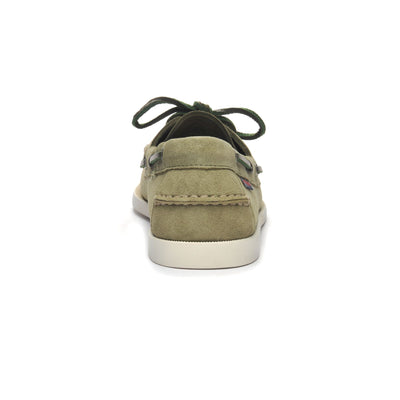 Docksides Man PORTLAND FLESH OUT Mocassin GREEN MILITARY Detail (jpg Rgb)			