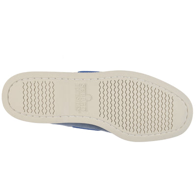 Docksides Man PORTLAND FLESH OUT Mocassin INDIGO Dressed Front (jpg Rgb)	
