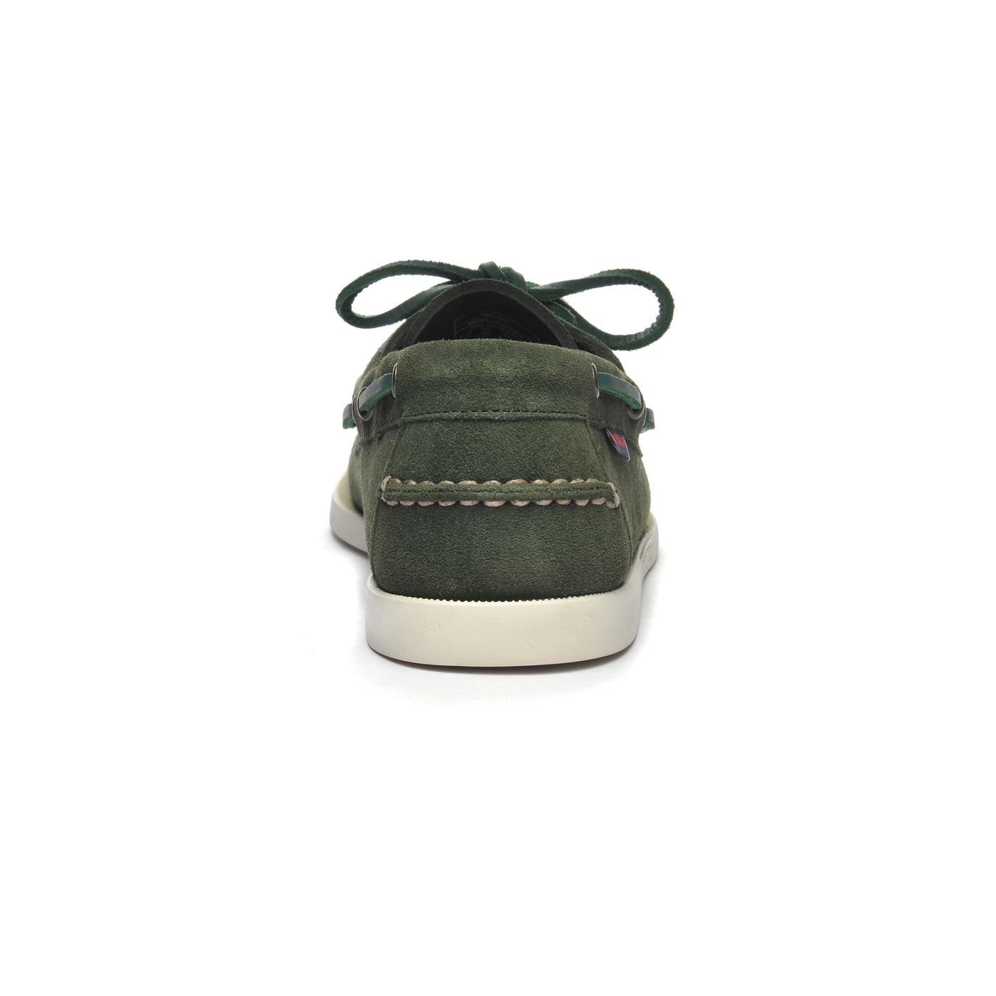Docksides Man PORTLAND FLESH OUT Mocassin GREEN DK DEPTHS Detail (jpg Rgb)			