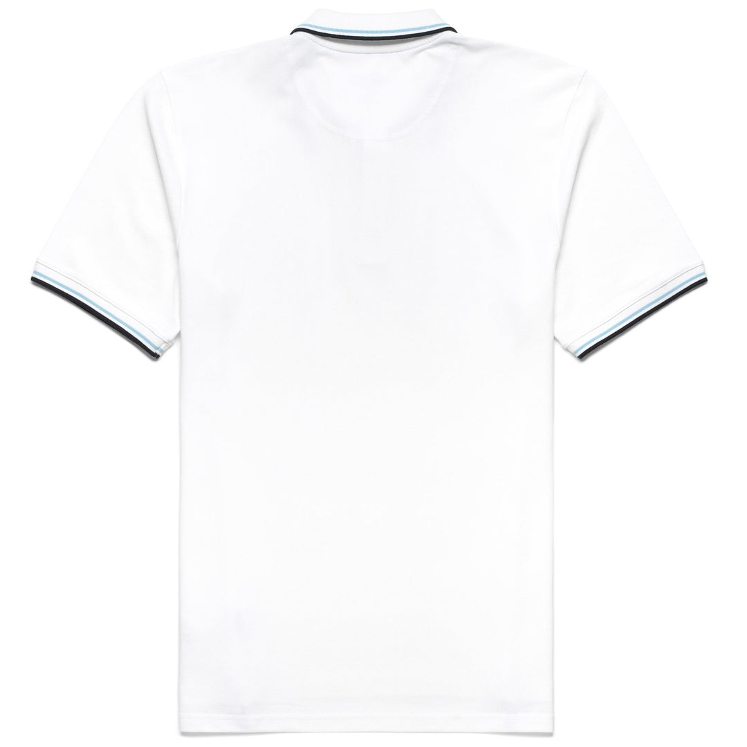 Polo Shirts Man BERTH Polo WHITE Dressed Front (jpg Rgb)	