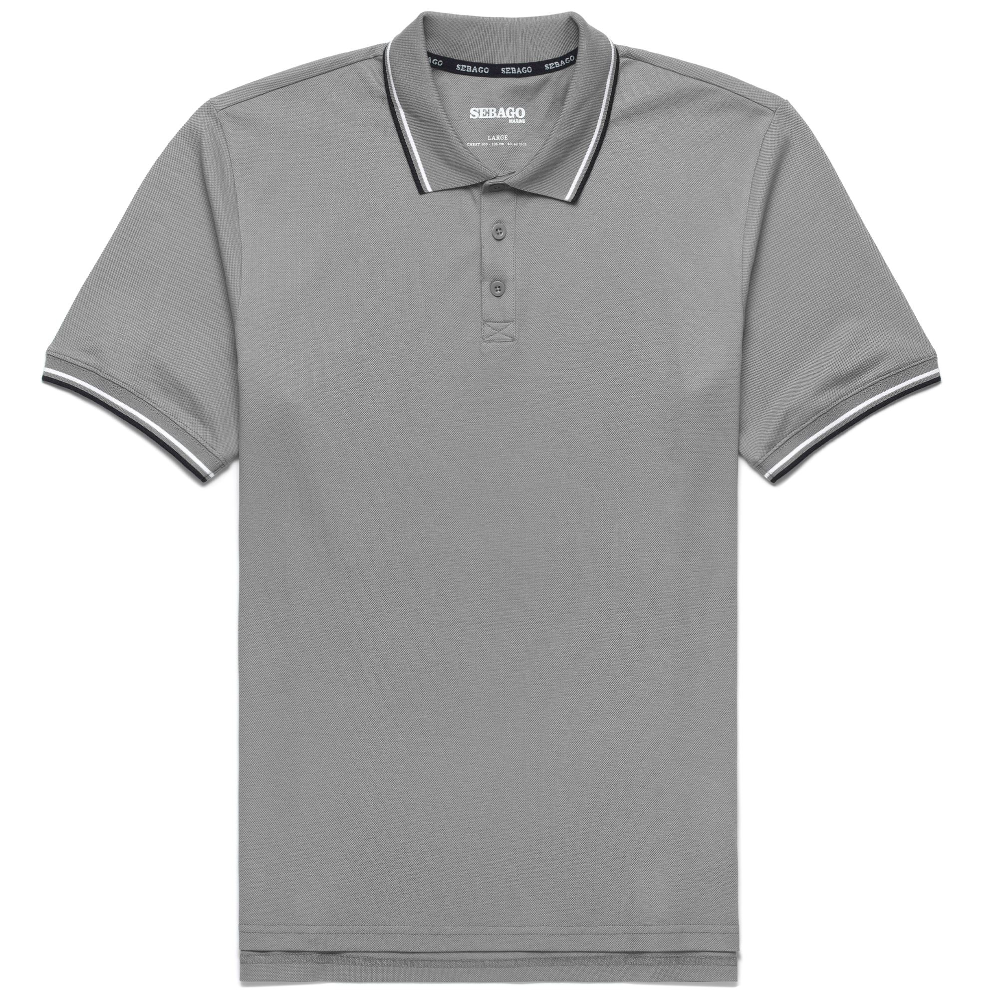 Polo Shirts Man BERTH Polo GREY – Sebago.com