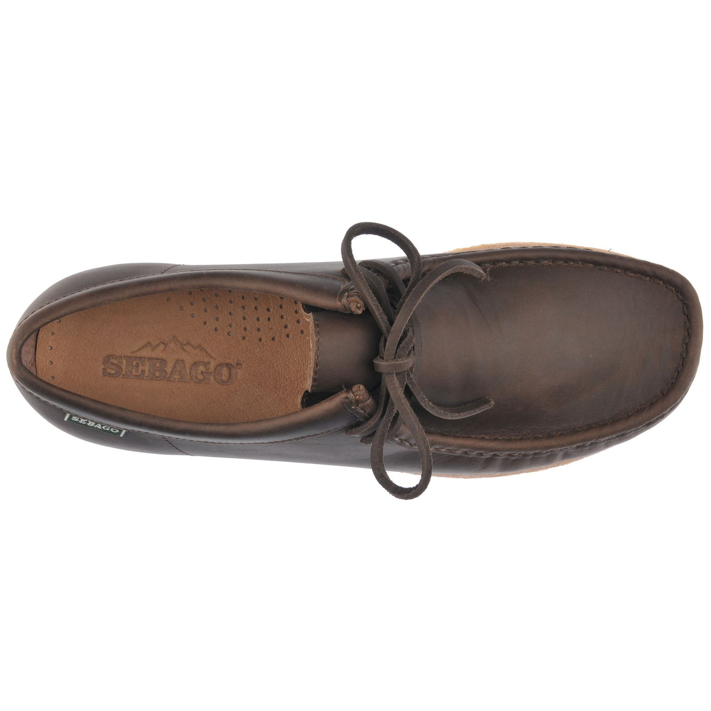 Moc Man KOALA SANEHORSE Low Cut DK BROWN Dressed Back (jpg Rgb)		