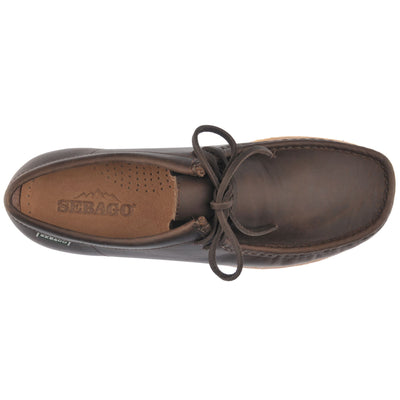 Moc Man KOALA SANEHORSE Low Cut DK BROWN Dressed Back (jpg Rgb)		