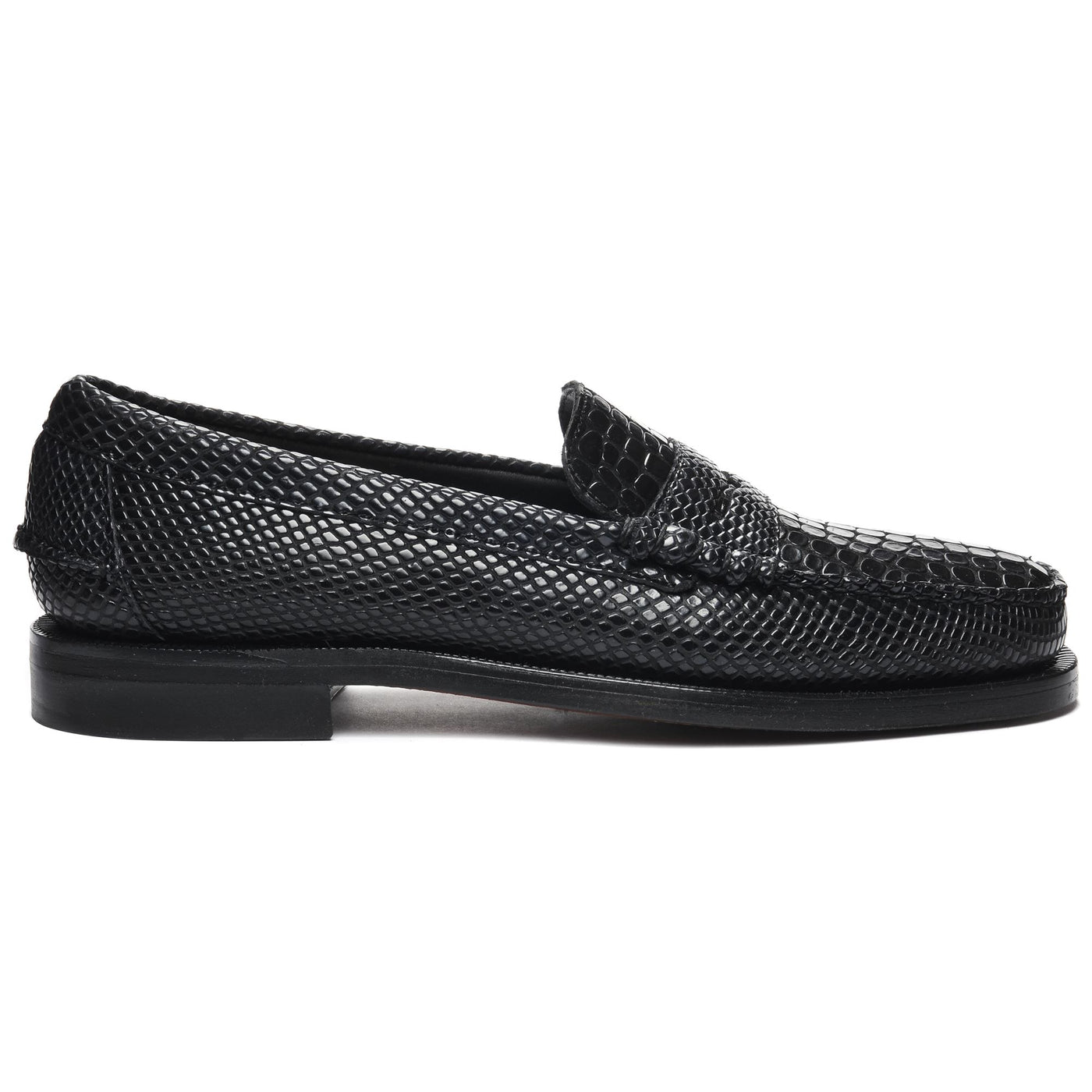 Moc Man DAN  COCCO Moccasin Black | Sebago Photo (jpg Rgb)			