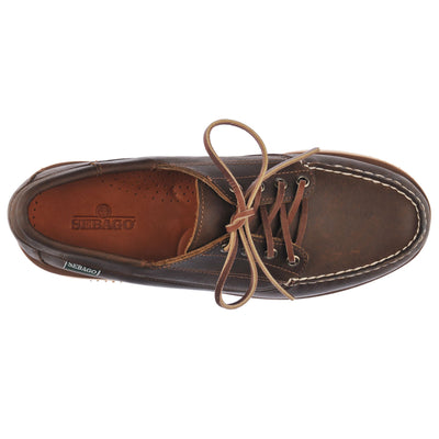 Moc Man ASKOOK EVA BUDU Low Cut DK BROWN Dressed Back (jpg Rgb)		