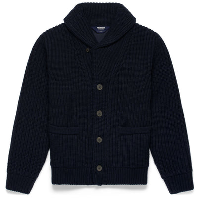 Knitwear Unisex BRADFORD Cardigan BLUE MARINE Photo (jpg Rgb)			