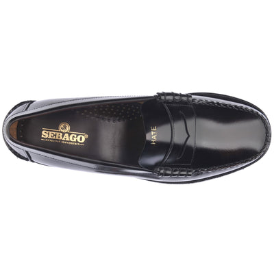 Moc Man CLASSIC DAN TAG Moccasin BROWN BURGUNDY-GOLD LOVE-HATE Dressed Back (jpg Rgb)		