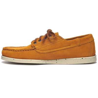 Moc Man ASKOOK ROCKY MOUNTAIN 3 Moccasin YELLOW GOLDEN- TURTLEDOVE REC Dressed Side (jpg Rgb)		