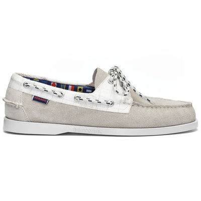 Docksides Man PORTLAND TACK Mocassin OLIVE-WHITE Photo (jpg Rgb)			