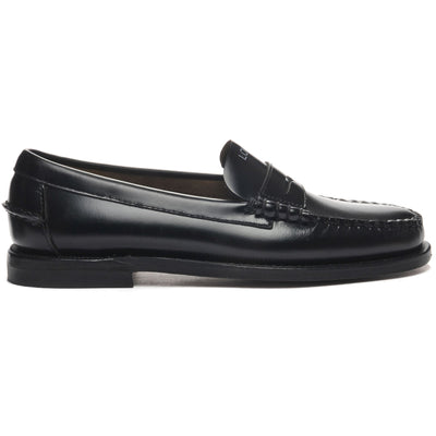 Moc Woman CLASSIC DAN TAG WOMAN Moccasin BLACK-WHITE LOVE-HATE Photo (jpg Rgb)			