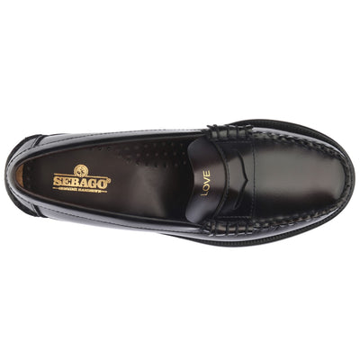 Moc Woman CLASSIC DAN TAG WOMAN Moccasin BROWN BURGUNDY-GOLD LOVE-HATE Dressed Back (jpg Rgb)		
