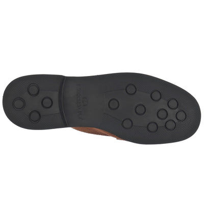 Moc Woman DAN SANDAL FLESH OUT PO WOMAN Moccasin BROWN COGNAC Dressed Front (jpg Rgb)	