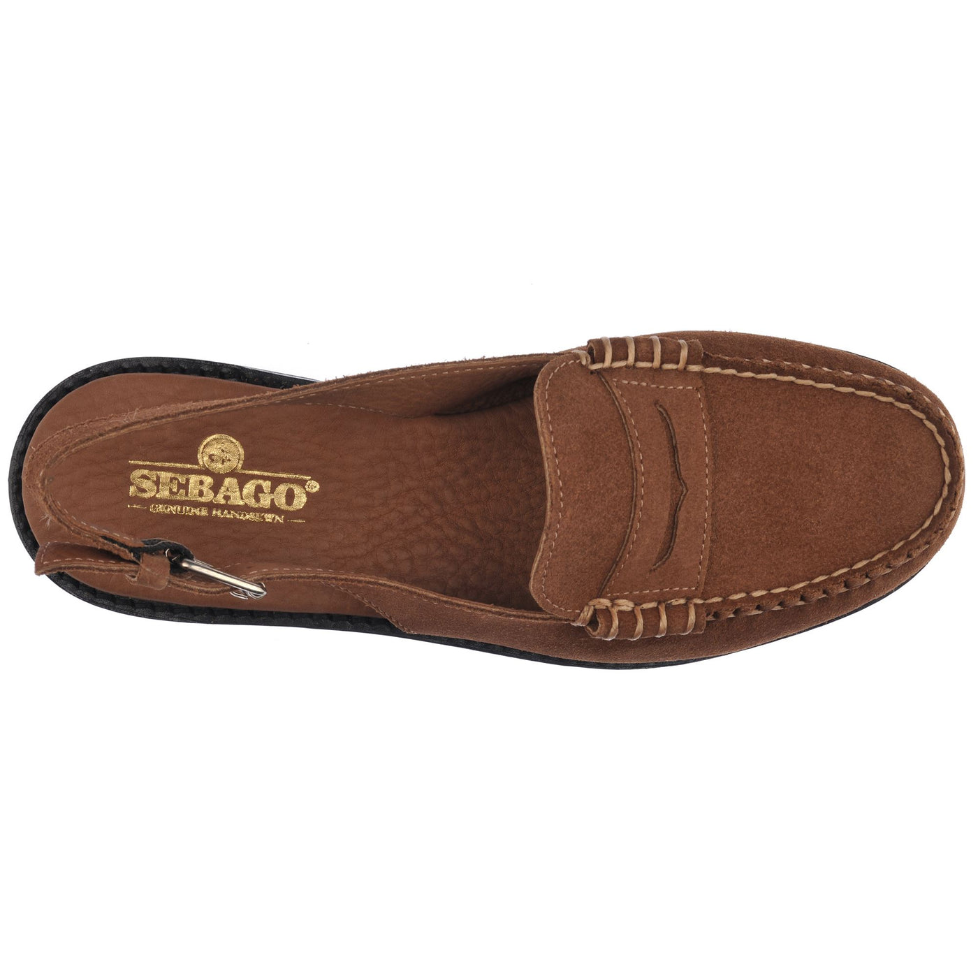 Moc Woman DAN SANDAL FLESH OUT PO WOMAN Moccasin BROWN COGNAC Dressed Back (jpg Rgb)		