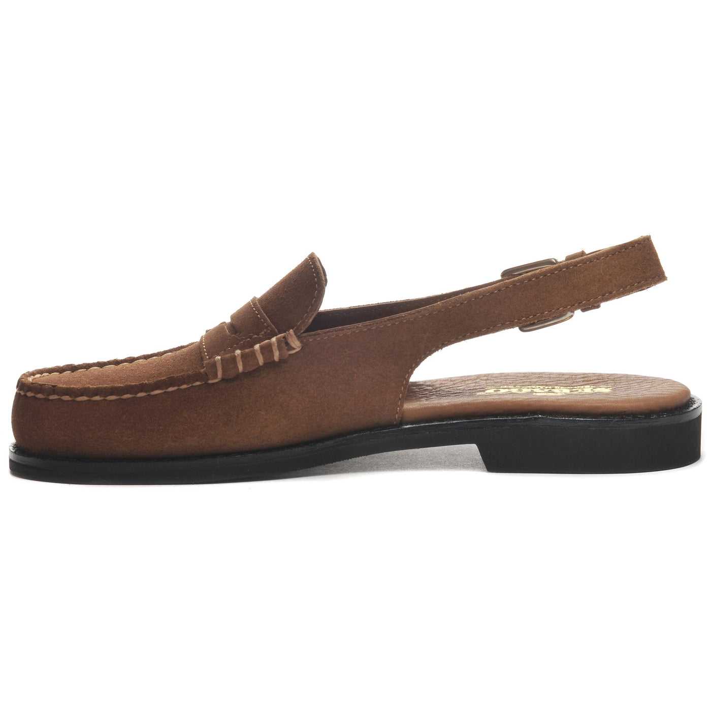 Moc Woman DAN SANDAL FLESH OUT PO WOMAN Moccasin BROWN COGNAC Dressed Side (jpg Rgb)		