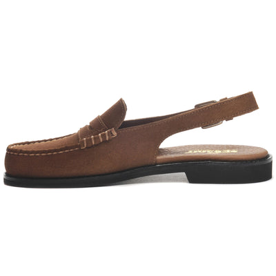 Moc Woman DAN SANDAL FLESH OUT PO WOMAN Moccasin BROWN COGNAC Dressed Side (jpg Rgb)		