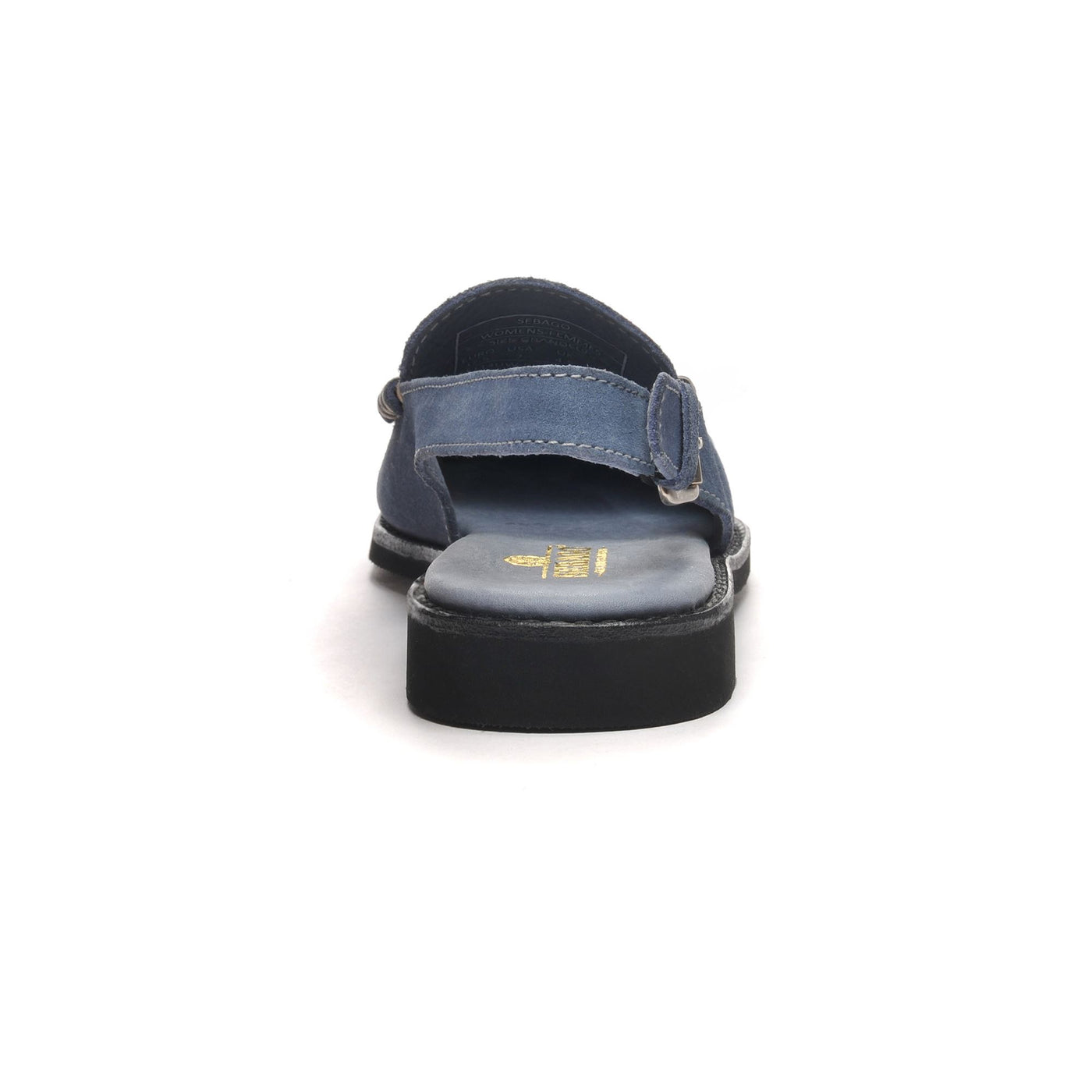 Moc Woman DAN SANDAL FLESH OUT PO WOMAN Moccasin LT BLUE Detail (jpg Rgb)			