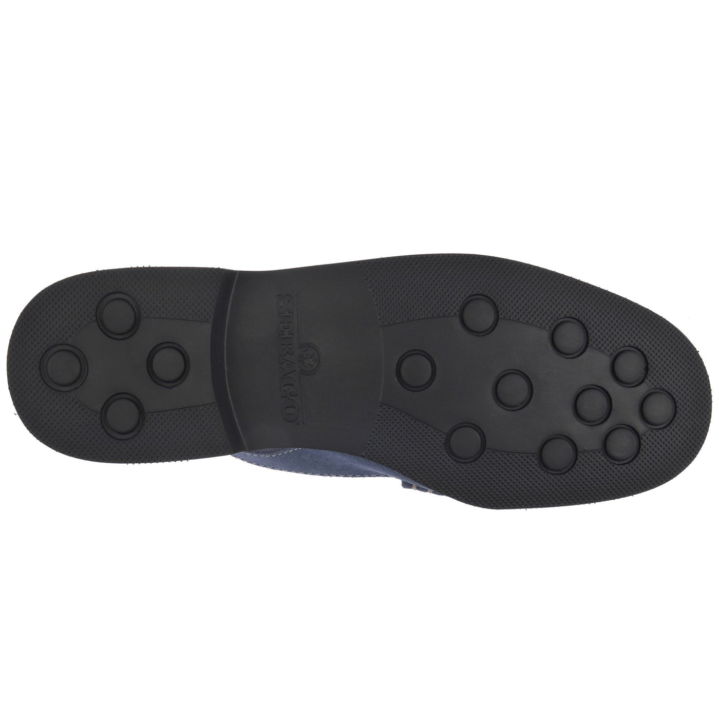 Moc Woman DAN SANDAL FLESH OUT PO WOMAN Moccasin LT BLUE Dressed Front (jpg Rgb)	