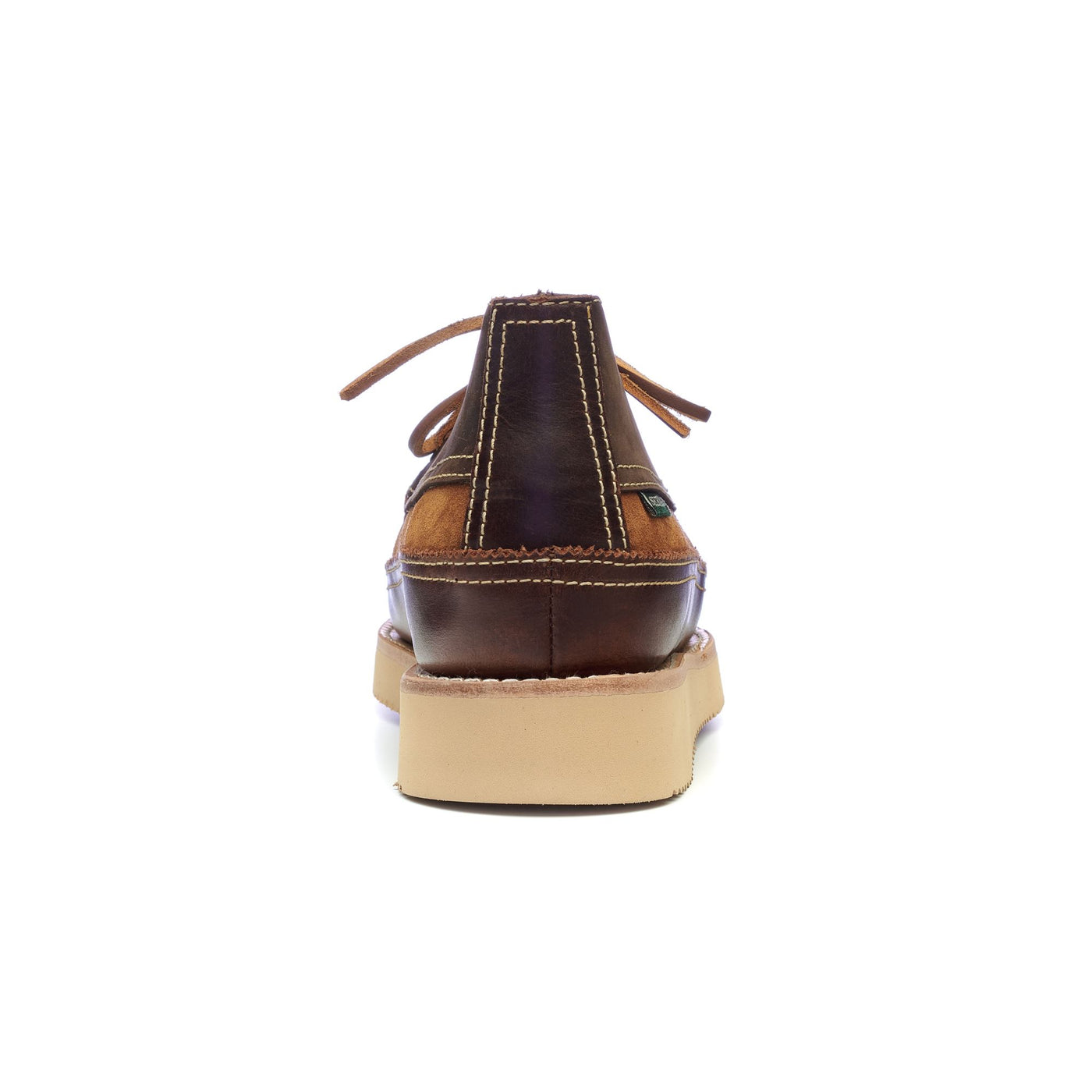 Moc Man MIWAK Mid Cut BROWN-DKBROWN Detail (jpg Rgb)			