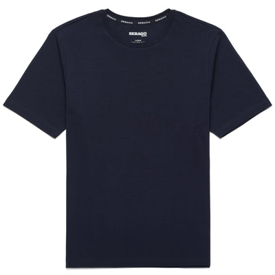 T-ShirtsTop Unisex CREW T_SHIRT T-Shirt BLUE MARINE Photo (jpg Rgb)			