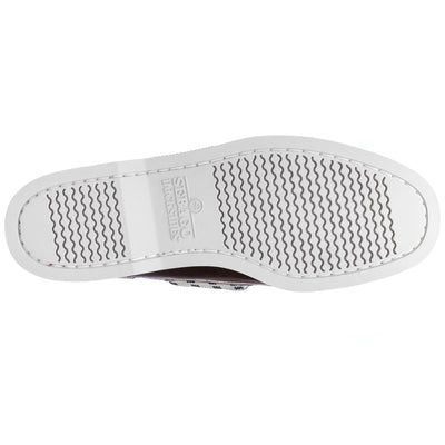 Docksides Man PORTLAND CLEW Mocassin BROWN-WHITE Dressed Front (jpg Rgb)	