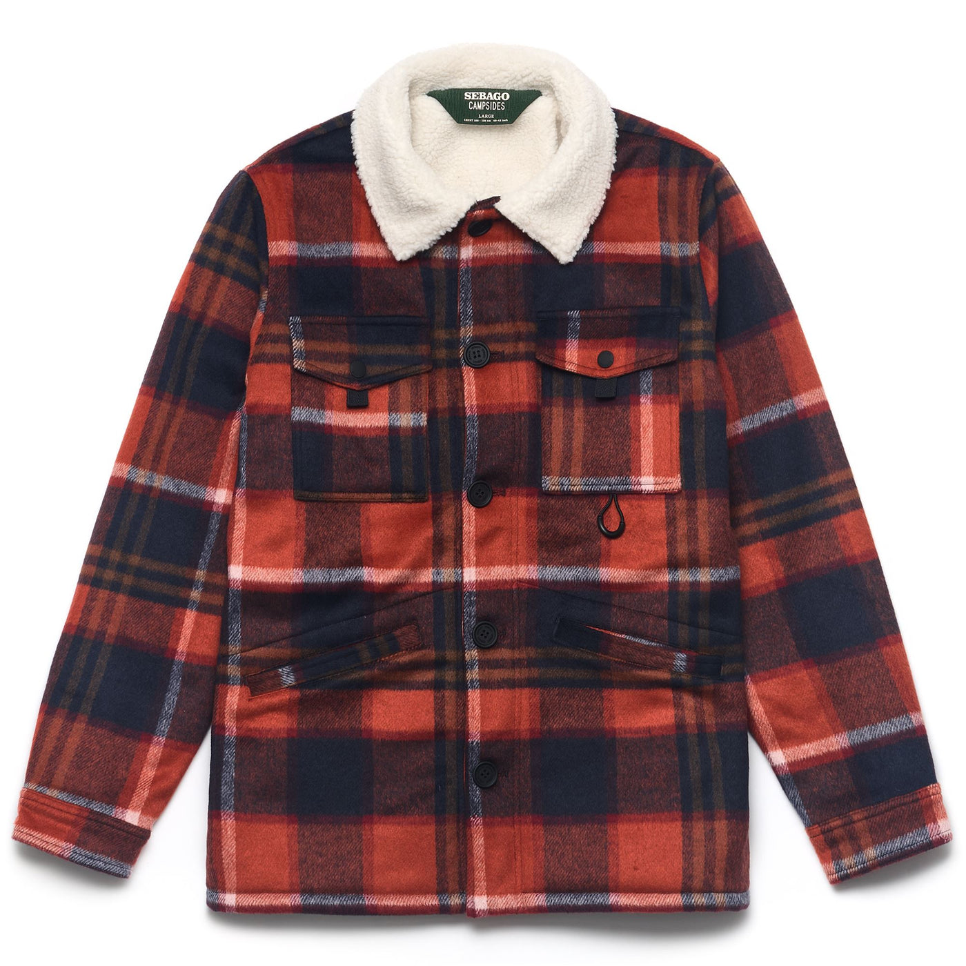 Jackets Man OTTERCREEK Mid ORANGE-BLUE-WHITE-RED Photo (jpg Rgb)			